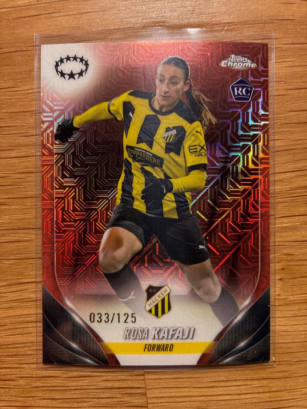 Topps Carte collezionabili: Topps Chrome Rosa Kafaji Rc /125 – Usato da Wangenried venduto da Garagara