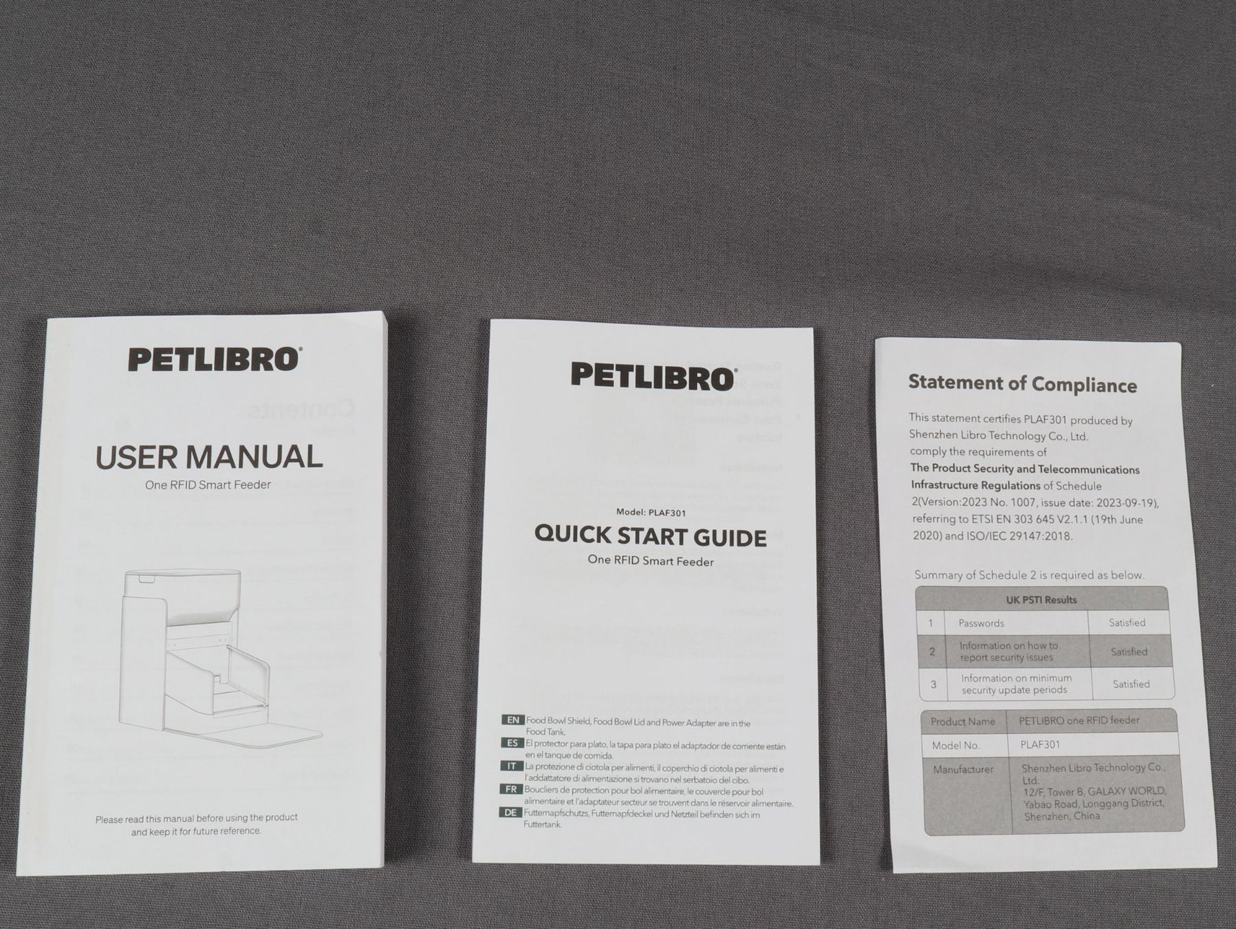Mangimi: PETLIBRO Futterautomat One RFID schwarz – Nuovo (secondo la descrizione) da Steinen venduto da Restwert_Steinen 6