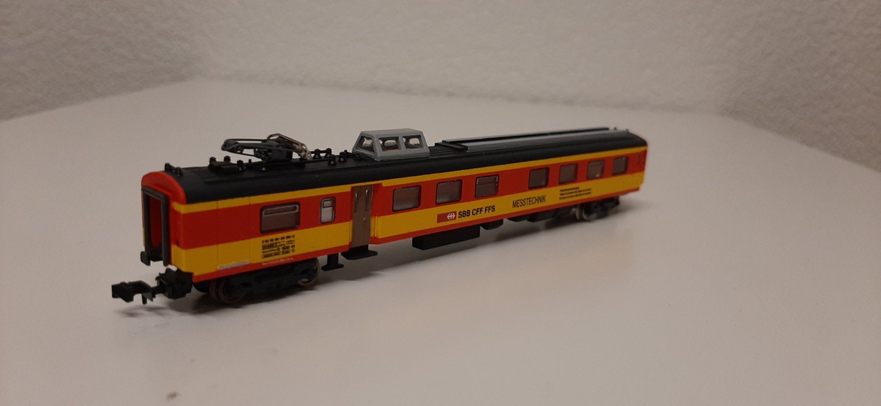 Modelleisenbahnen: Fahrleitungsmesswagen SBB – Gebraucht aus Colombier NE von Couscous12 1
