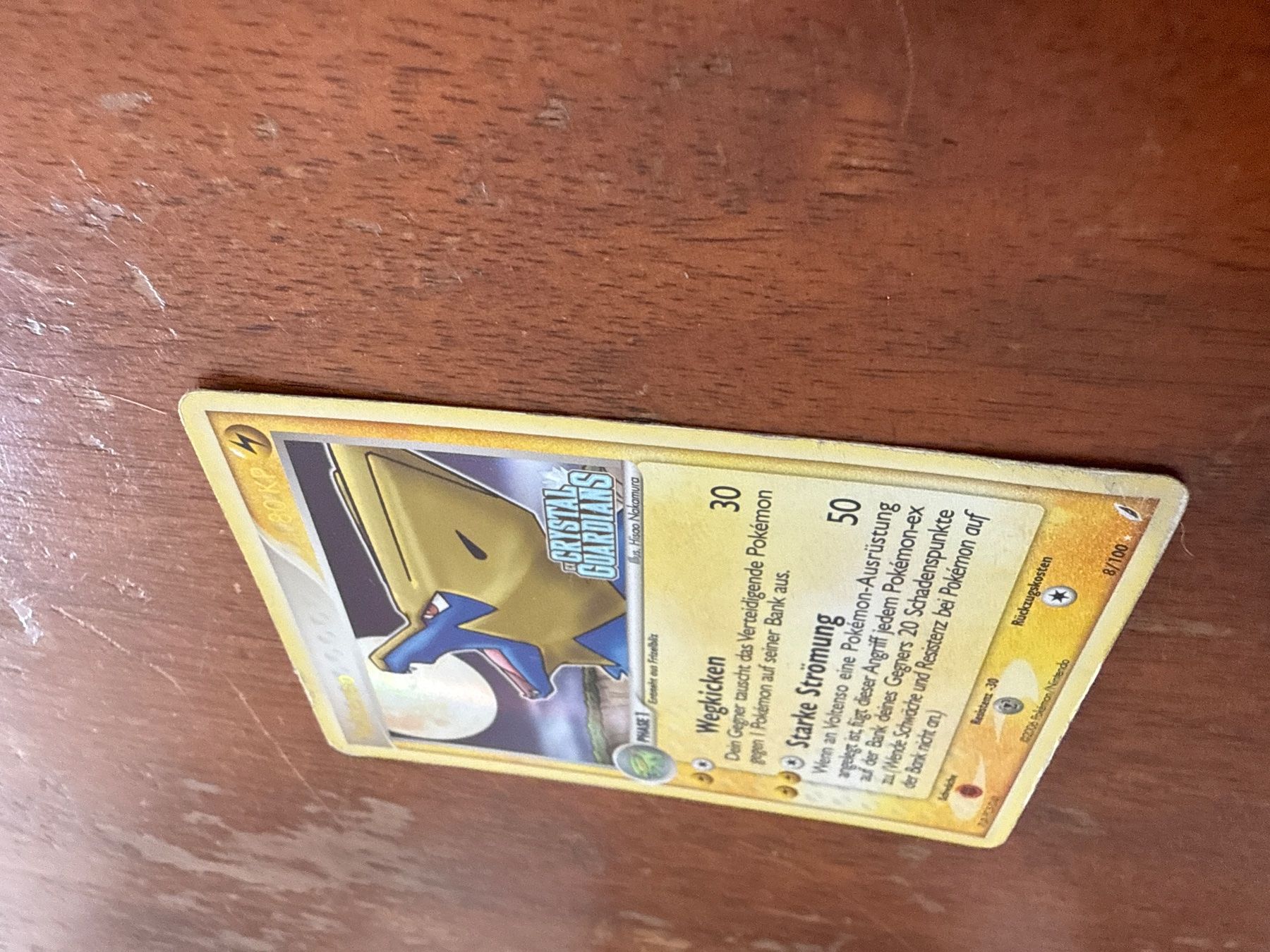 Pokémon Cartes à collectionner: Voltenso / Manectric 8/100 Deutsch Pokémon Poor – Défectueux à Gudo par ken_dr92 2