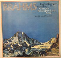 Brahms – Doppelkonzert op. 102 (LP, Oistrach/Rostropowitsch)