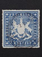 A.D Württemberg Mi-Nr.32 gestempelt geprüft Einwandfrei Exem