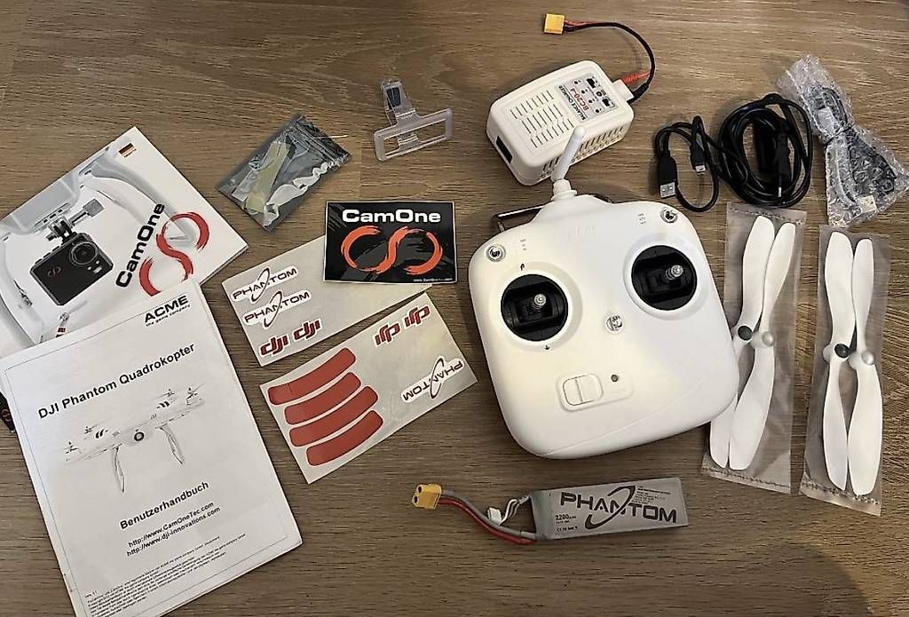 DJI Videocamere: DJI Phantom Quadrokopter – Usato da Chur venduto da Kikanecken 1