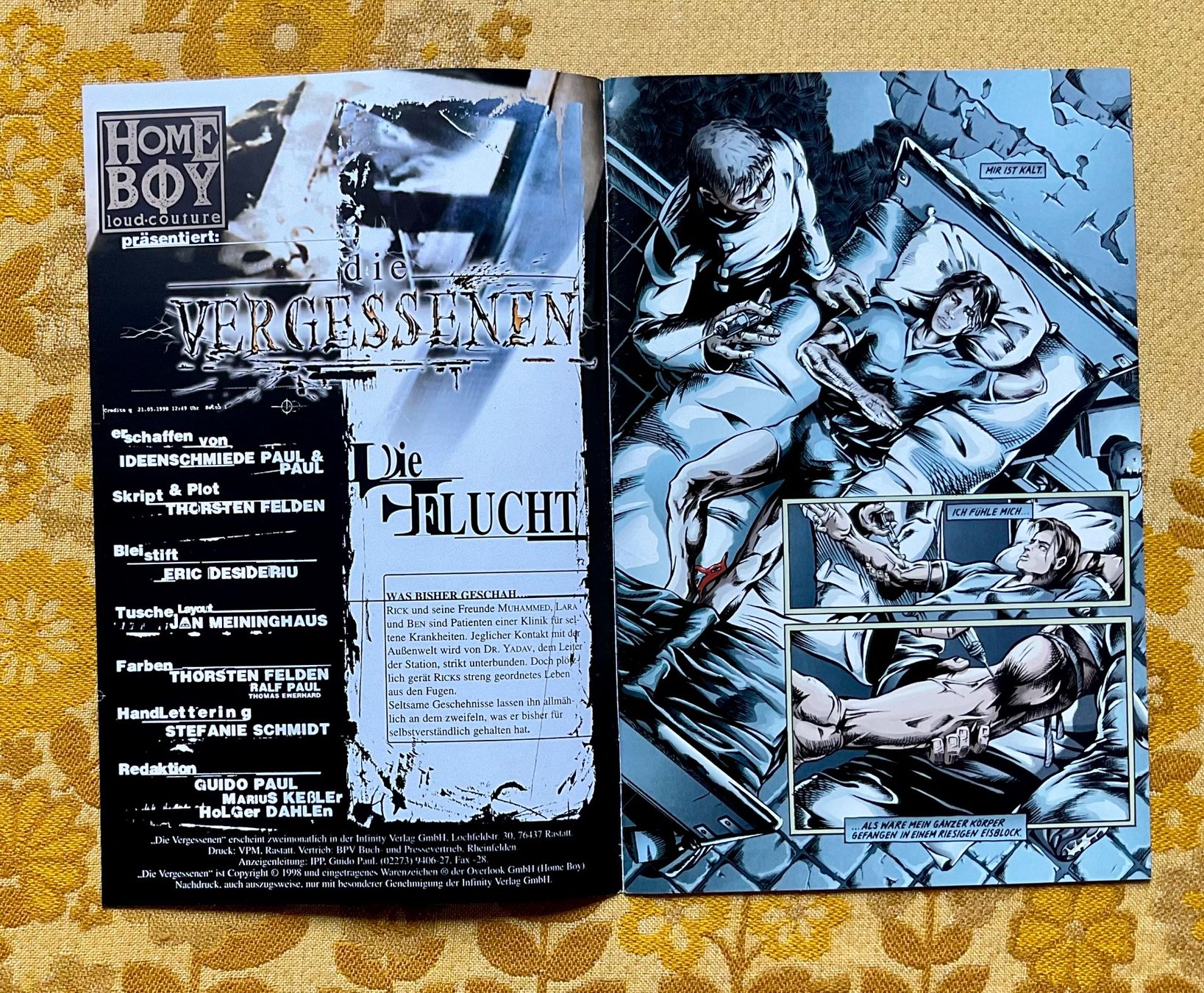 Fumetti: Die Vergessenen Heft Nr 2 von 1998 – Nuovo (secondo la descrizione) da Endingen venduto da nathan05 1