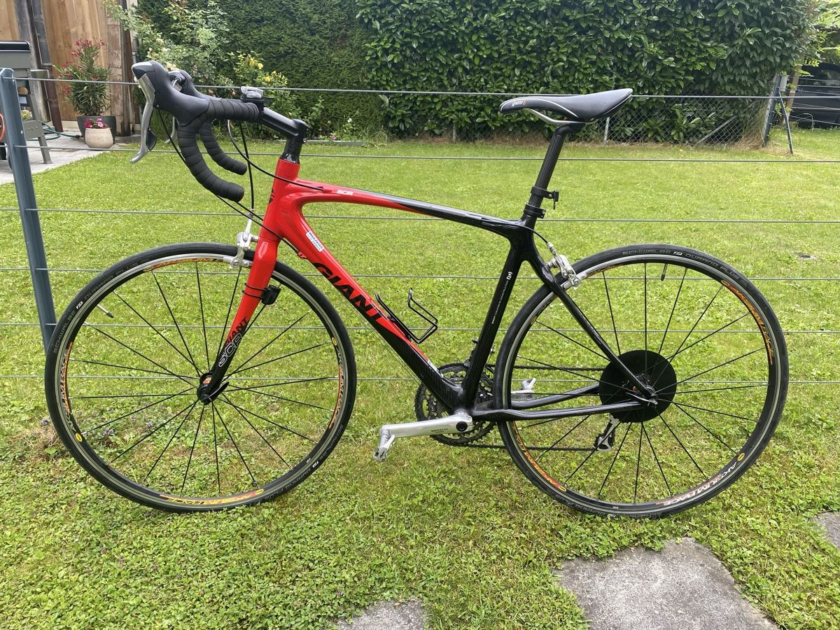 Giant Biciclette: Giant Carbon Rennrad Grösse M – Usato da Wiezikon b.Sirnach venduto da talamona94