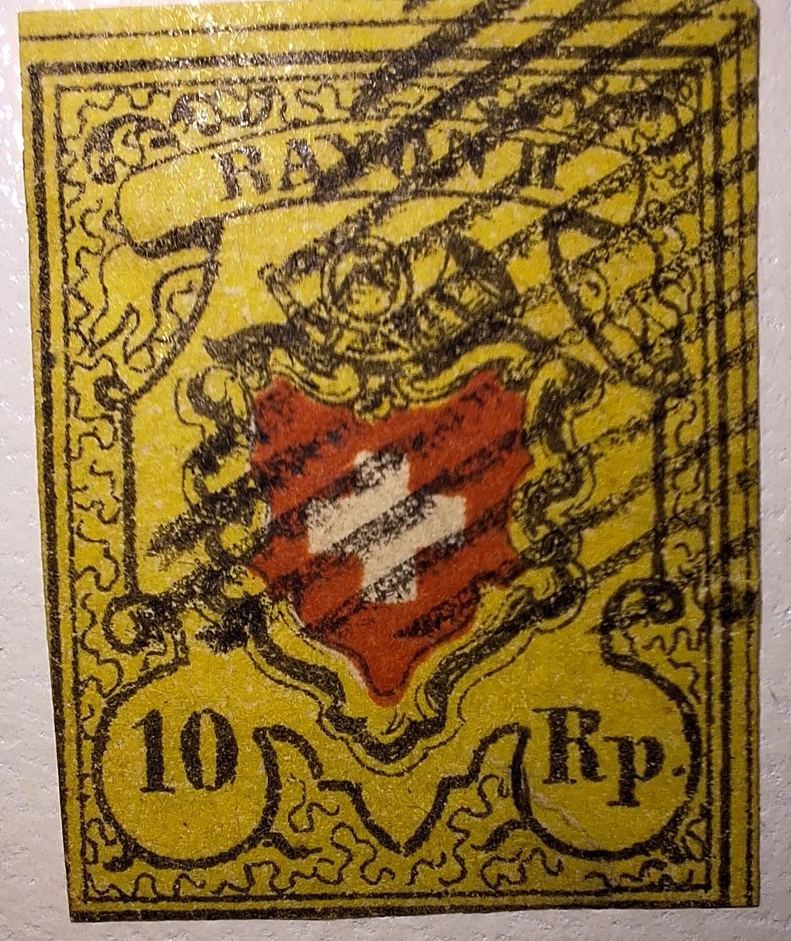 Tutti i francobolli: Rayon 16 II Typ 8 D - LU – Usato da Balgach venduto da SIMEON27