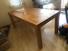 Massiver Holztisch, Esstisch Buche,