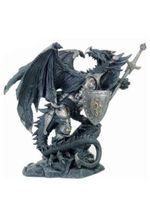 Gothic Drachen Brieföffner 35cmPORTOFREI