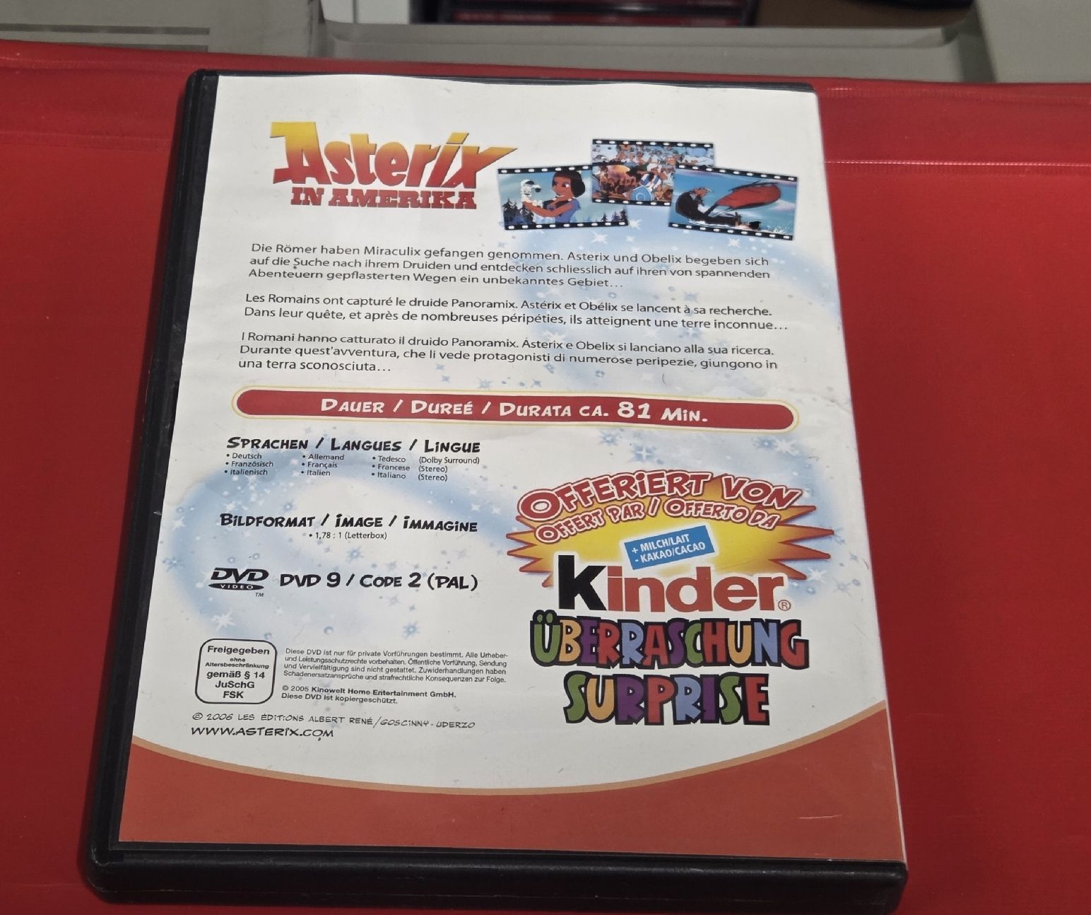 Alle DVDs: Asterix in Amerika - Promo Version / Presse Version (DVD) – Gebraucht aus Reinach BL von _MasterK_ 1