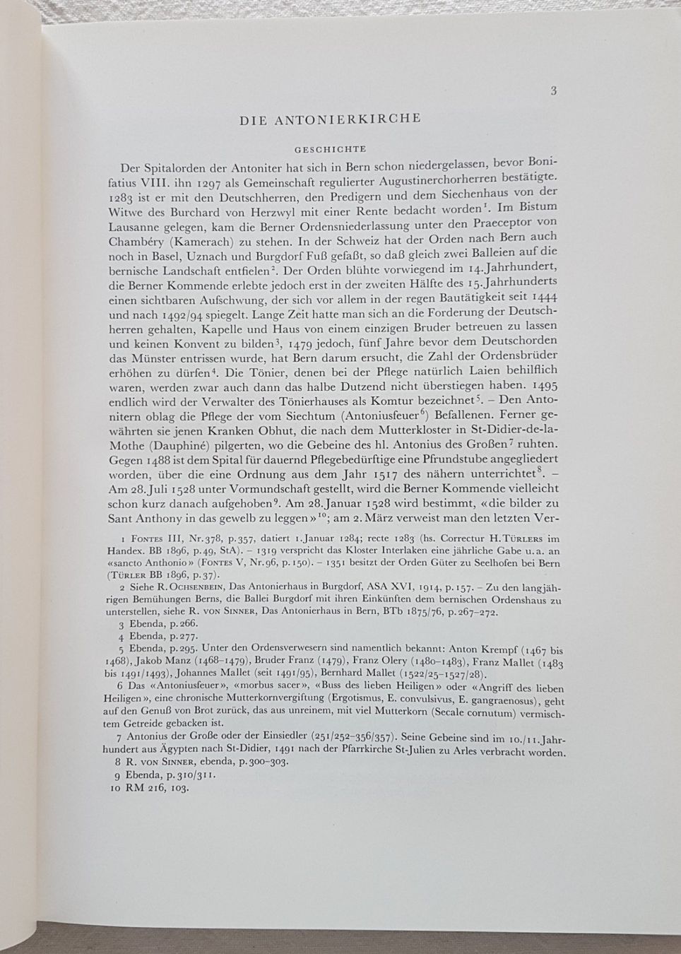 Libri: Kunstdenkmäler des Kt. Bern, Band V – Usato da Schaffhausen venduto da Hottschili 3