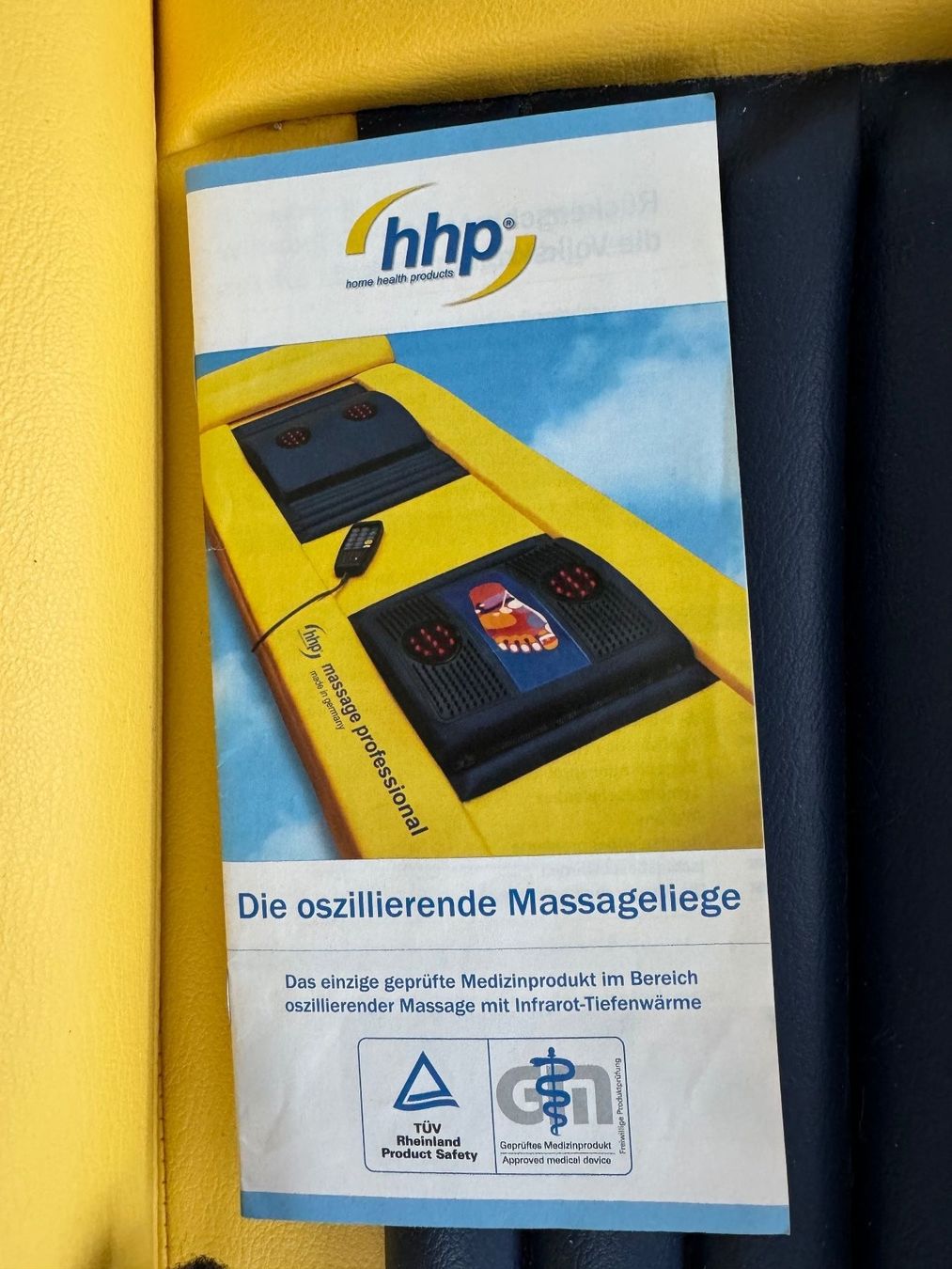 Dispositivi per massaggi: HHP oszillierende Massageliege – Usato da Gockhausen venduto da Porcini56 5