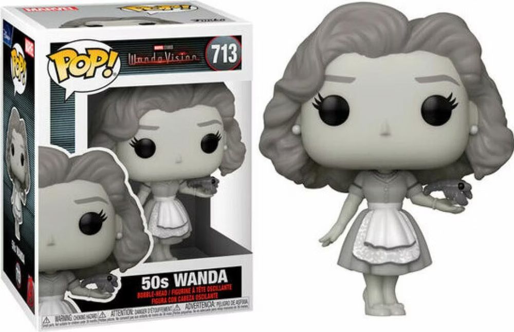 Funko Statuette: Pop Funko Marvel WANDA 50s #713 – Usato da Prangins venduto da car_tv79 5