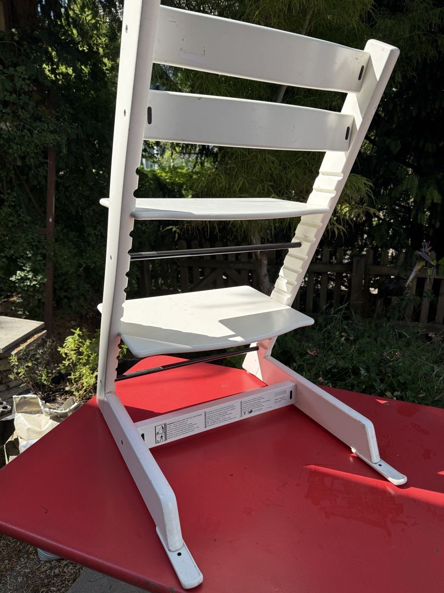Stokke Seggioloni: Stokke Tripp Trapp with accessories – Usato da Zürich venduto da oldthings 1