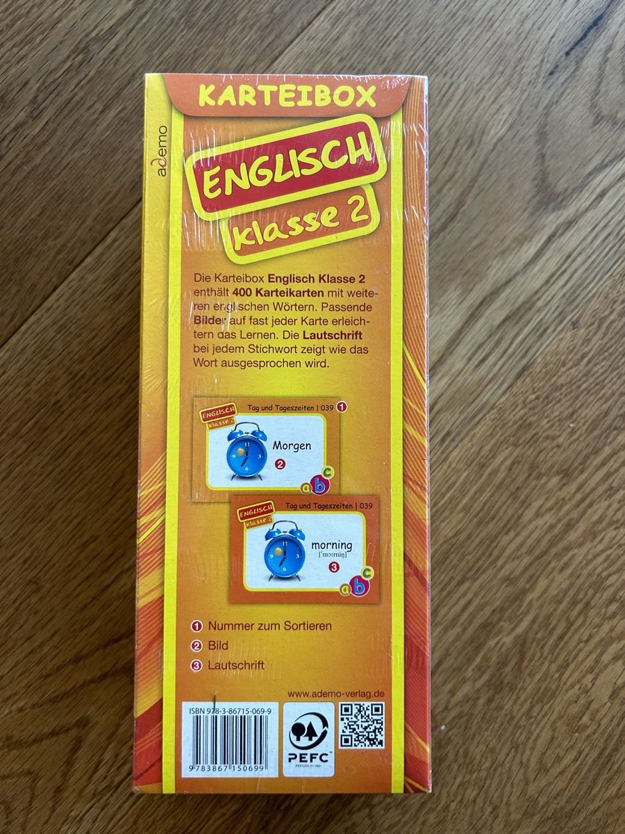 Giocattoli: Karteikarten, Englisch 2. Klasse, neu – Nuovo e nell'imballaggio originale da Horgen venduto da Rafnaf 1