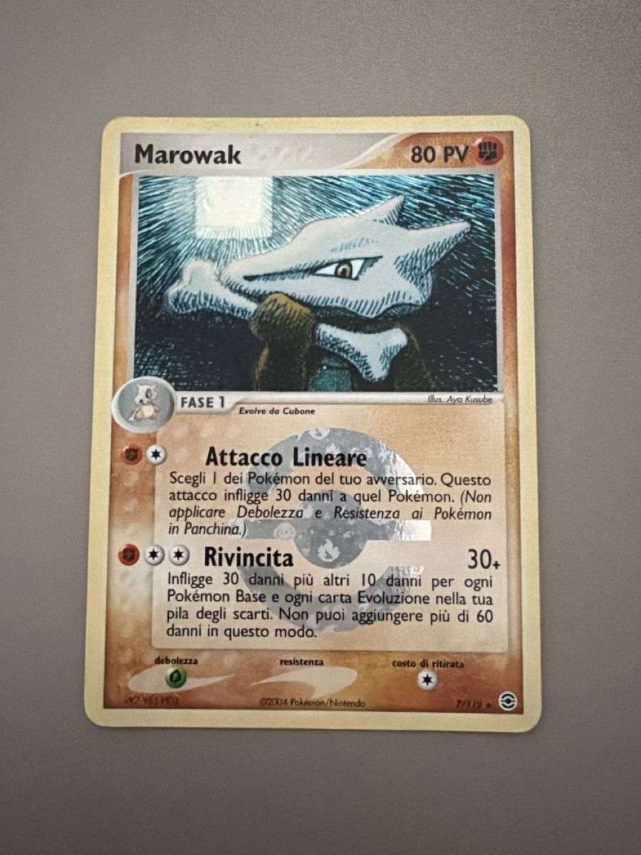 Pokémon Sammelbilder & Trading cards: Marowak 7/112 Holo  – Gebraucht aus Cadro von rarecandycustoms