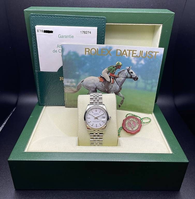 Rolex Orologi: Rolex Datejust 31 Ref.178274 Jubilee White Dial – Usato da Lugano venduto da luganotopwatches 8