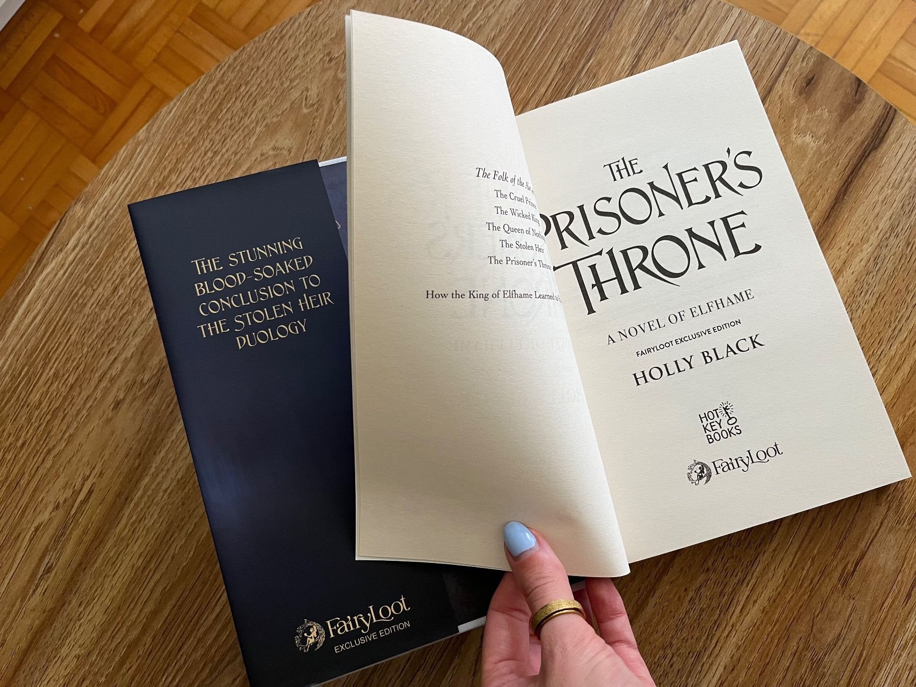 Libri: Fairyloot. The Prisoner's Throne. English. – Usato da Interlaken venduto da Sammy_6wpq 1