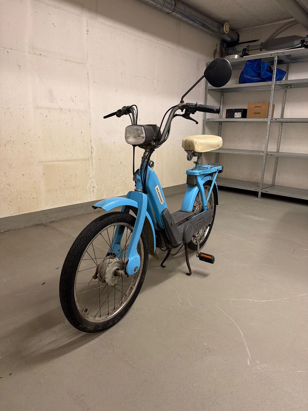 Piaggio Ciclomotori: Piaggio Ciao Blau mit Ausweis – Usato da Wädenswil venduto da Mueller_Kevin