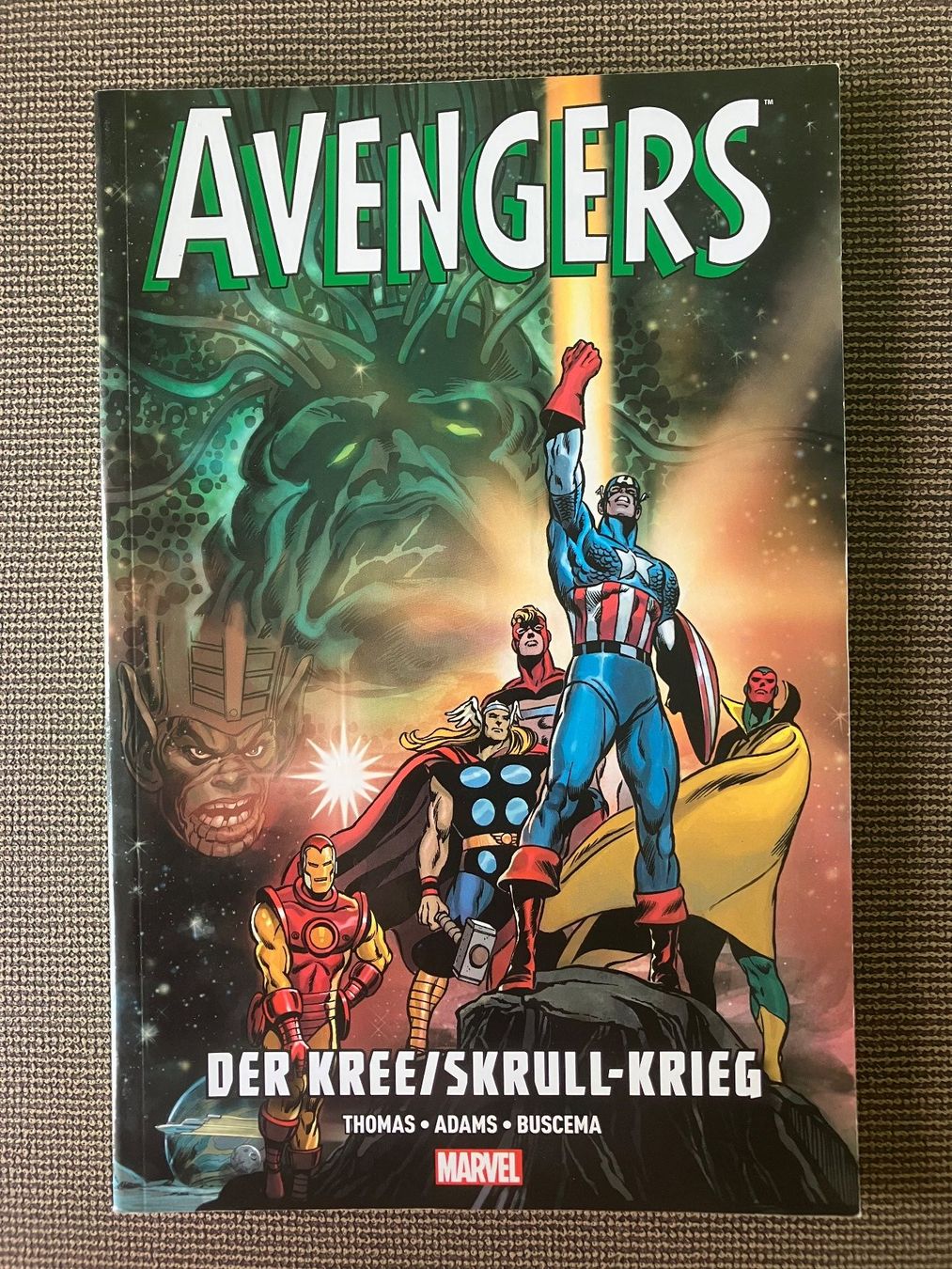 Fumetti: Avengers: Der Kree/Skrull-Krieg – Nuovo (secondo la descrizione) da St. Gallen venduto da ti_7knv