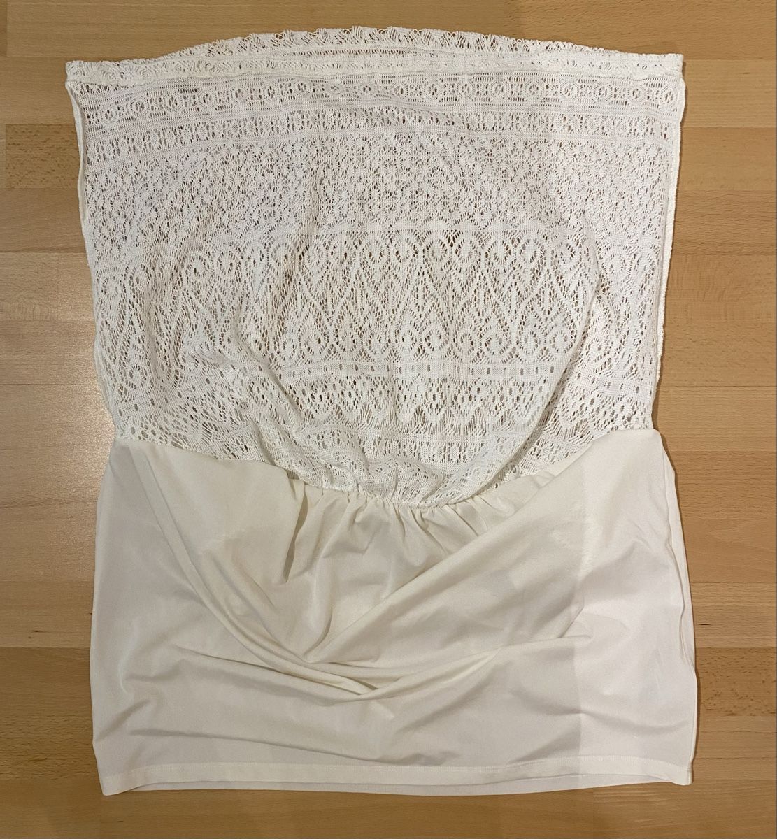 H&M Camicette: Weisse Spitzenbluse, Off-Shoulder, Gr. M – Usato da Bassersdorf venduto da jeh99 4