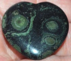 Deko – Heilsteine F-595 – Kambamba Jaspis Herz – 30x30mm