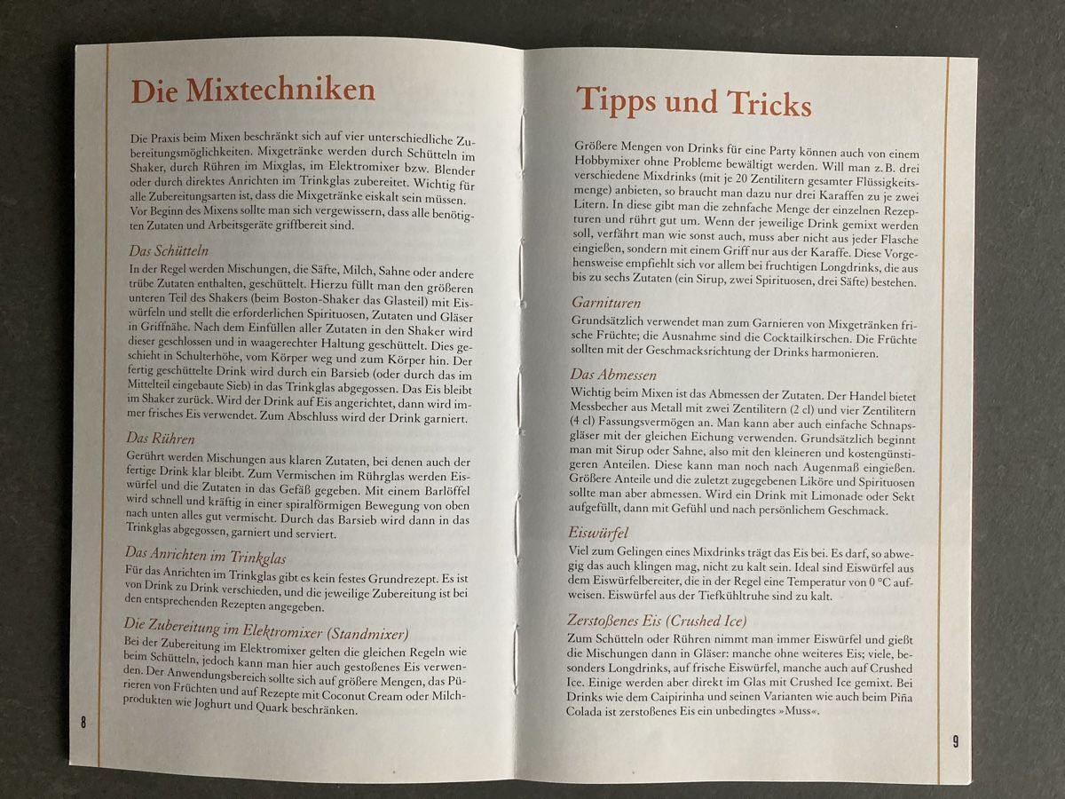 Spirituosen: Cocktailszubereitung. Buch – Neu (gemäss Beschreibung) aus Dallenwil von kavogt6 5