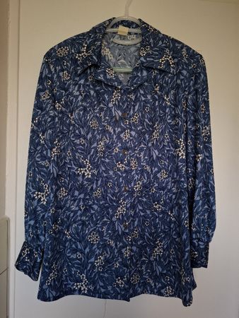 Chemise Vintage à fleurs