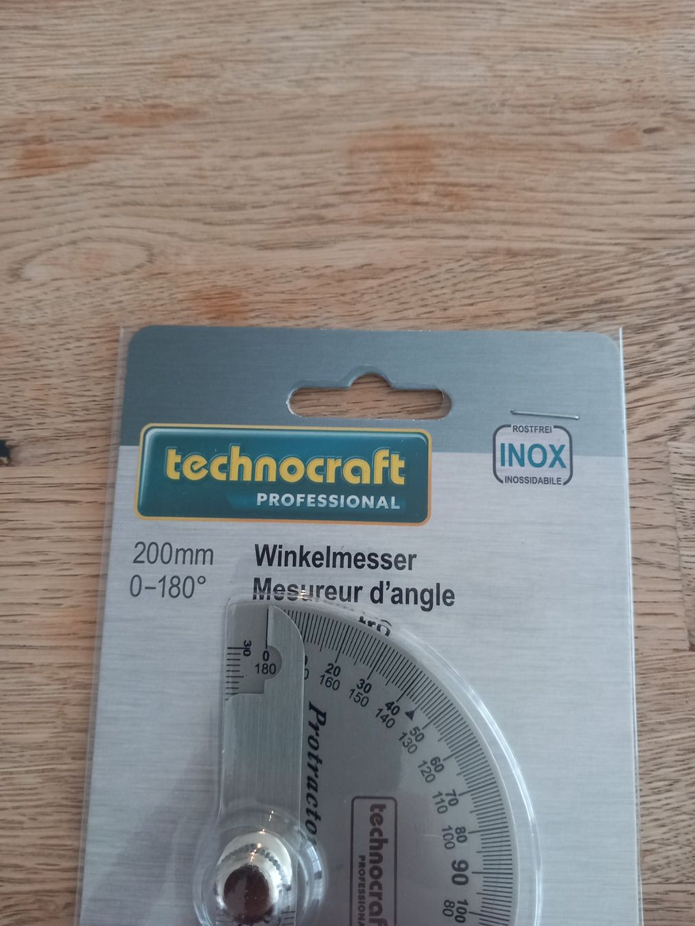 Technocraft Tutti gli attrezzi: Winkelmesser technocraft 200mm 0-180 Grad – Nuovo e nell'imballaggio originale da Thun venduto da Beas-Allerlei 1