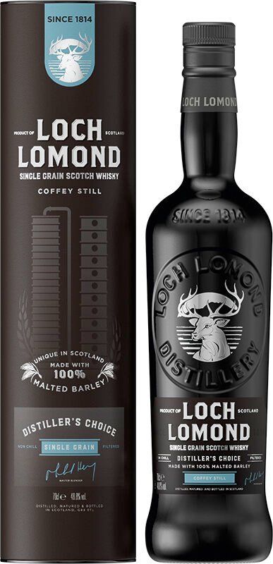 Bevande alcoliche: LOCH LOMOND SINGLE GRAIN DISTILLERS CHOICE – Nuovo e nell'imballaggio originale da Menziken venduto da Beguan