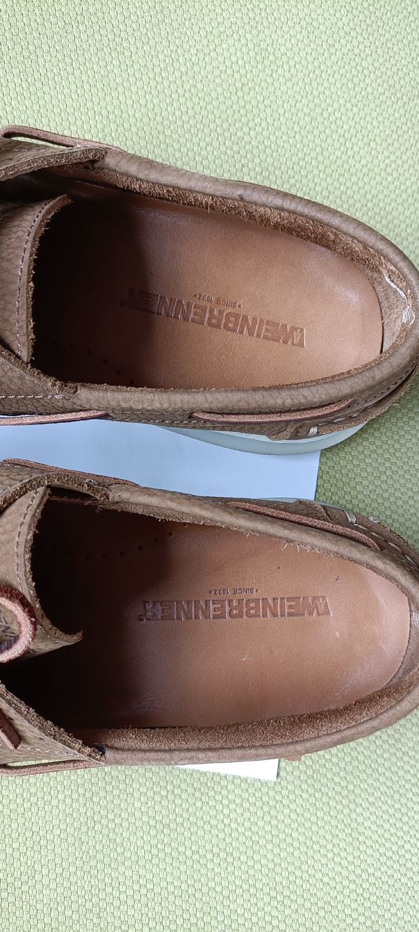 Herrenschuhe: new Mann Leder Weinbrenner Schuhe Gr. 45 – Neu (gemäss Beschreibung) aus Porza von tbch 4