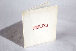 UELI BERGER (Swiss, 1937-2008) Aspekte 65-78, Howeg, 1978