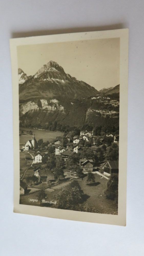 Cartoline postali: Morschach / SZ - 1933 – Usato da Jona venduto da centumprata