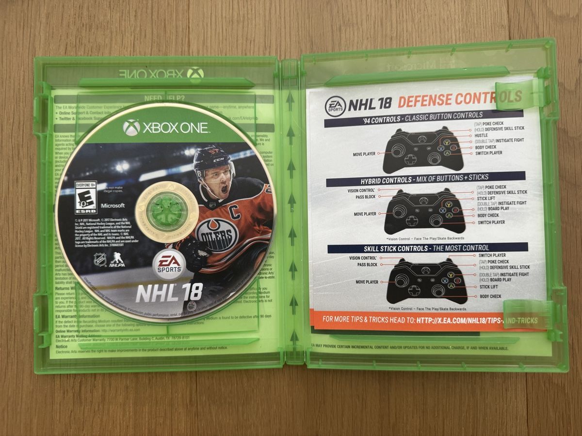 Jeux: XBOX ONE - NHL 18 – D'occasion à Fislisbach par luepa 2