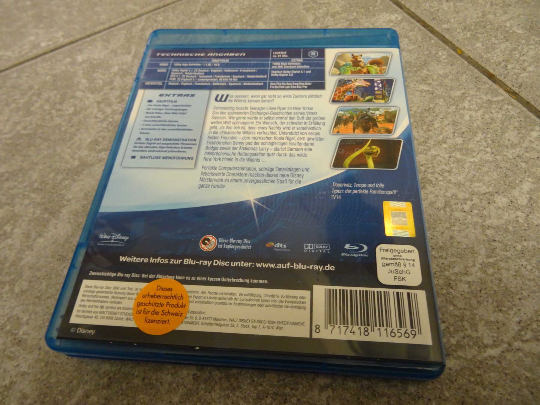 Tutti i DVDs: Tierisch Wild Blu-ray – Usato da Olten venduto da Disc-Verkauf 2