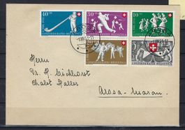 1951 Pro Patria Satzbrief 1,VIII,51 AROSA     16017
