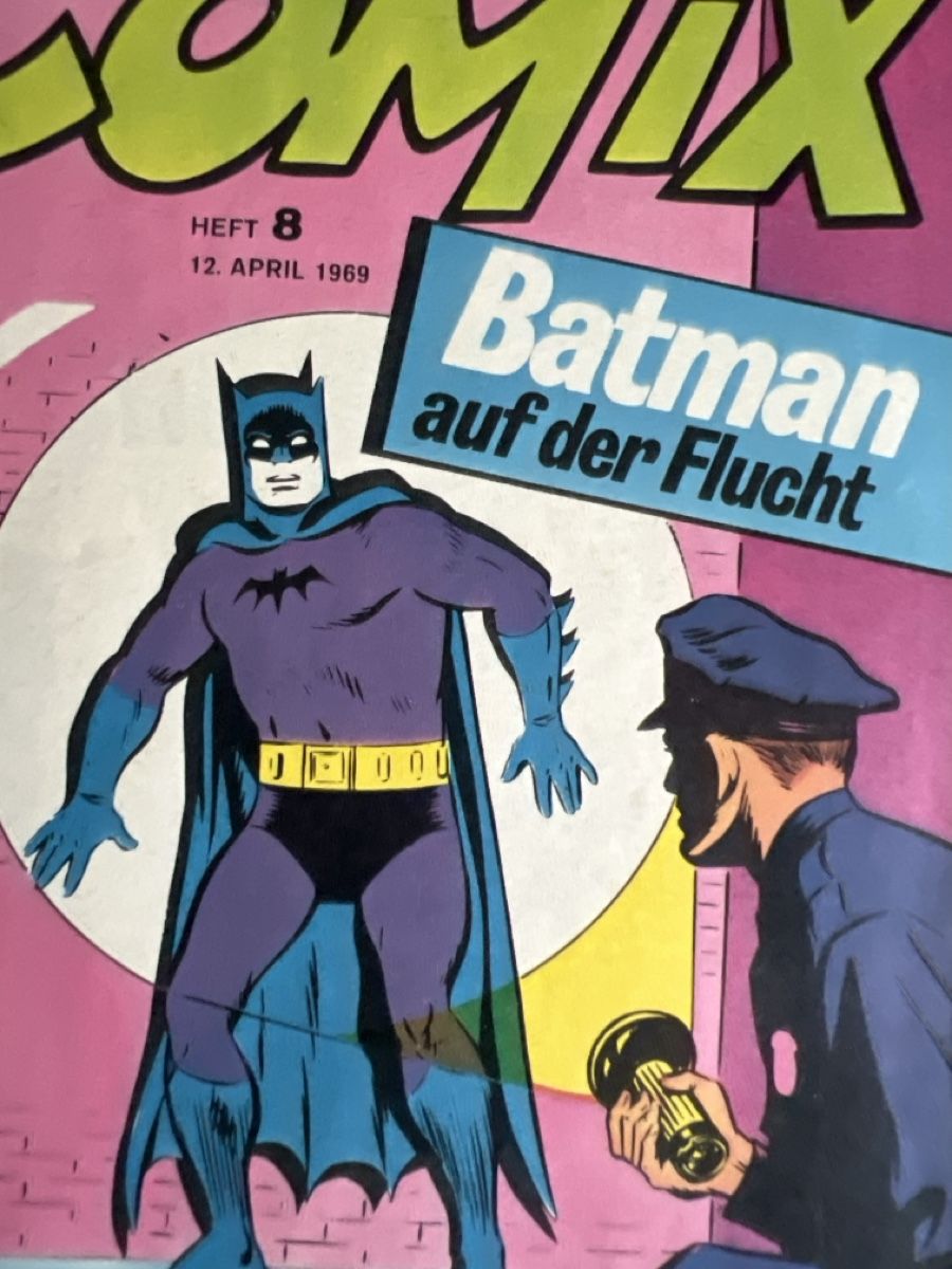 BD: Bstman MV Comix, Heft 8, 1969, Asterix Batman + Robin Kult – D'occasion à Gysenstein par Comic_sammler 1