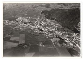 Fotografie Moutier / Bern, Fliegeraufnah