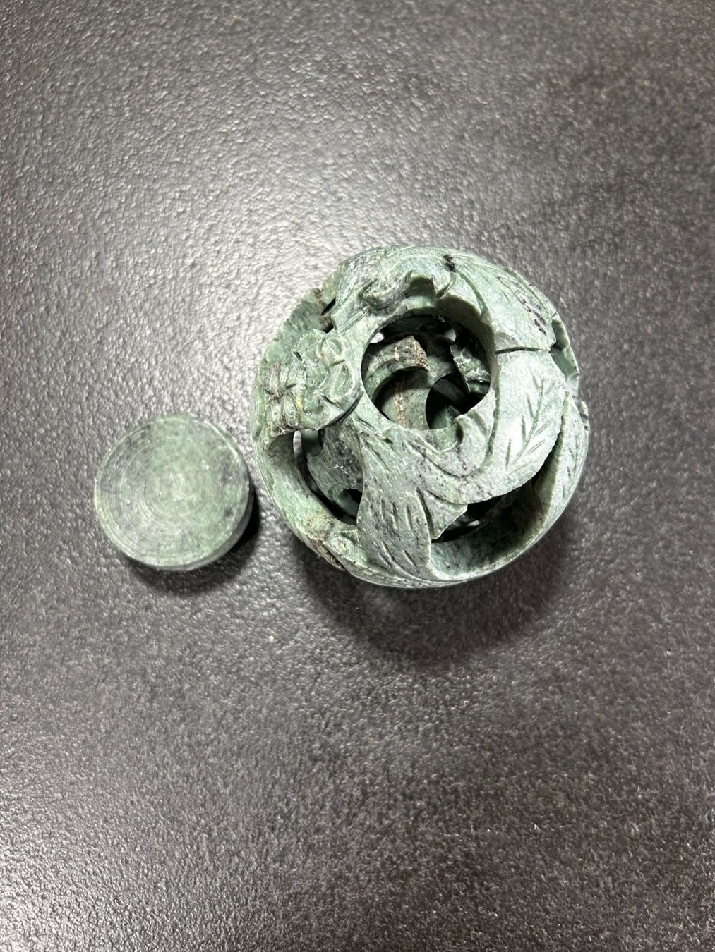 Minerali & Pietre curative: Jade Speckstein Puzzle Ball – Usato da Root venduto da Mpcshop 2