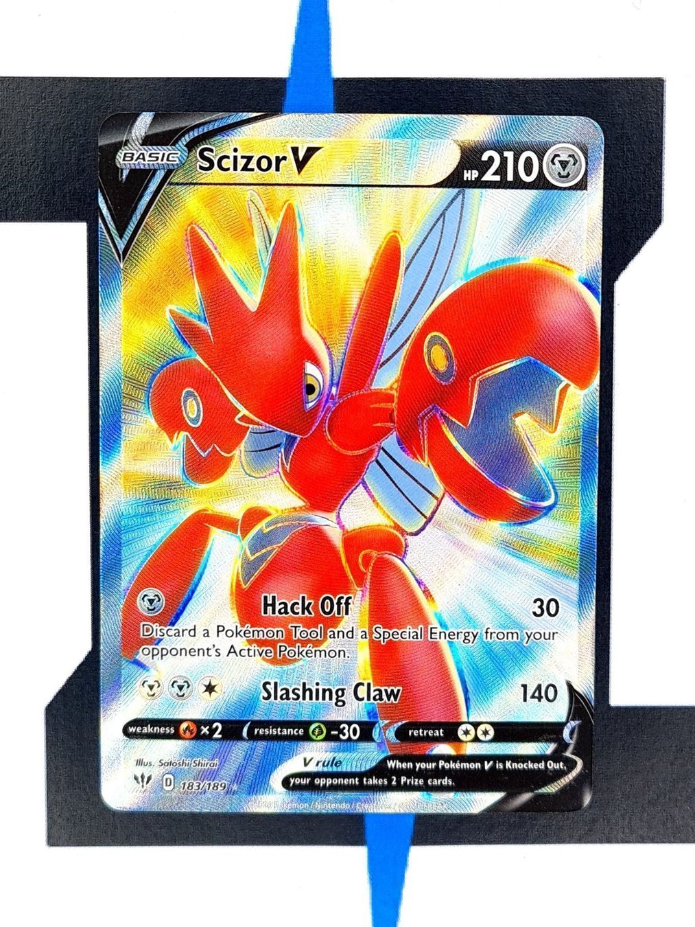 Pokémon Sammelbilder & Trading cards: Scizor V DAA183 EN Good – Gebraucht aus Basel von Zadoys