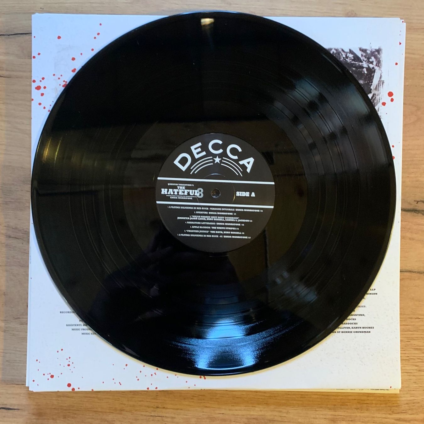 Dischi in vinile: THE HATEFUL EIGHT...OG EU 2016...EX/EX – Usato da Gals venduto da Diskopatshop 6