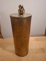 Antike Bettflasche aus Messing