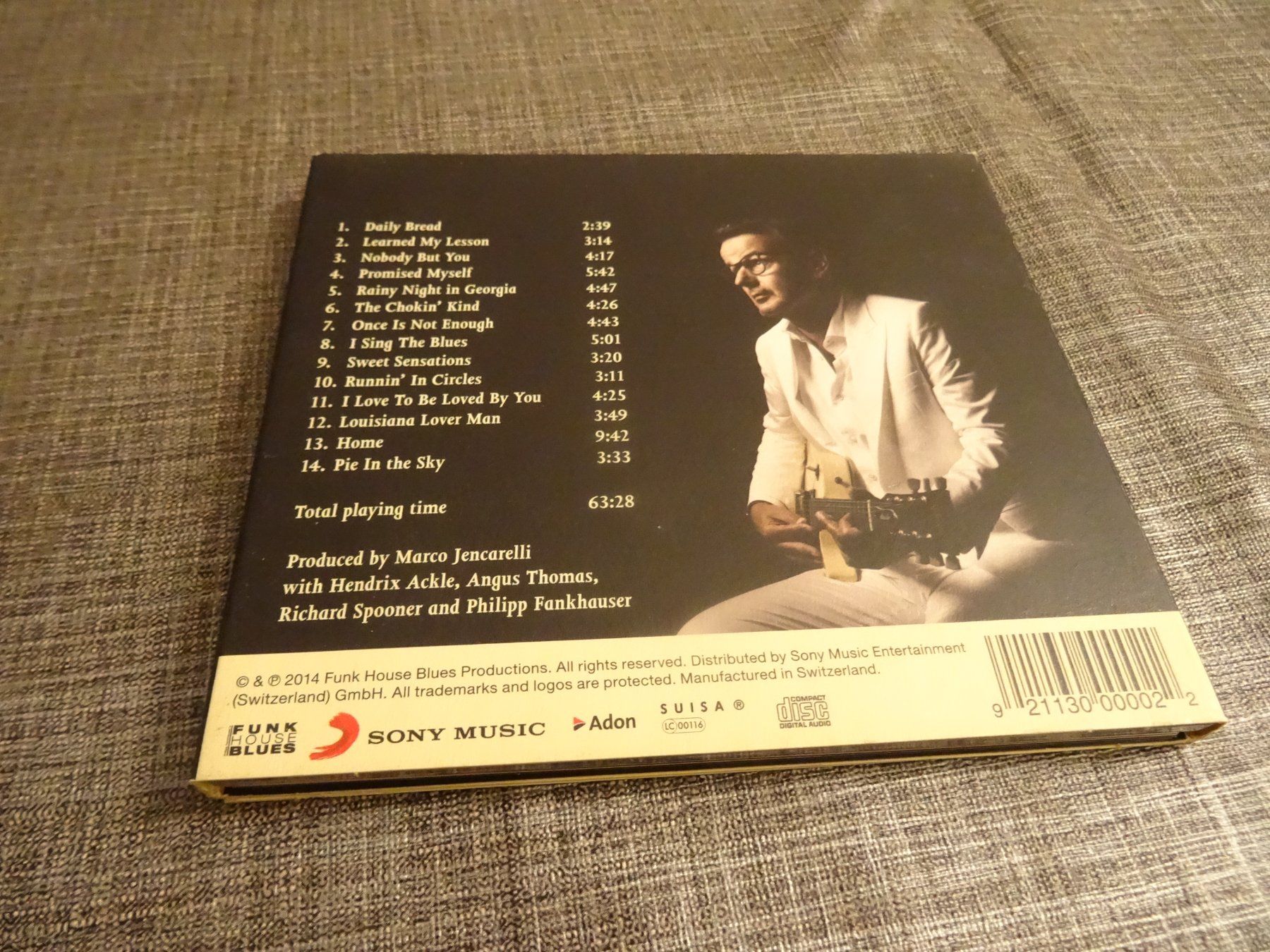 CD: Philipp Fankhauser - Home CD - Blues – Usato da Olten venduto da Disc-Ausverkauf 1