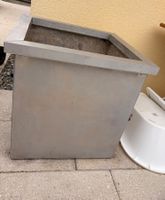 Metall Pflanztopf auf Rollen