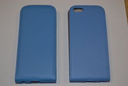 iphone 6 Flip-Etui Blau, Hellblau