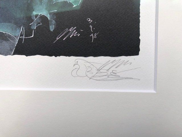 Foto & Immagini: Hans Erni Kunstdruck Handsigniert – Usato da Hinwil venduto da 123blaecki 1