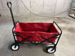 Meister Bollerwagen faltbar, bis 68 kg  sehr guter Zustand.