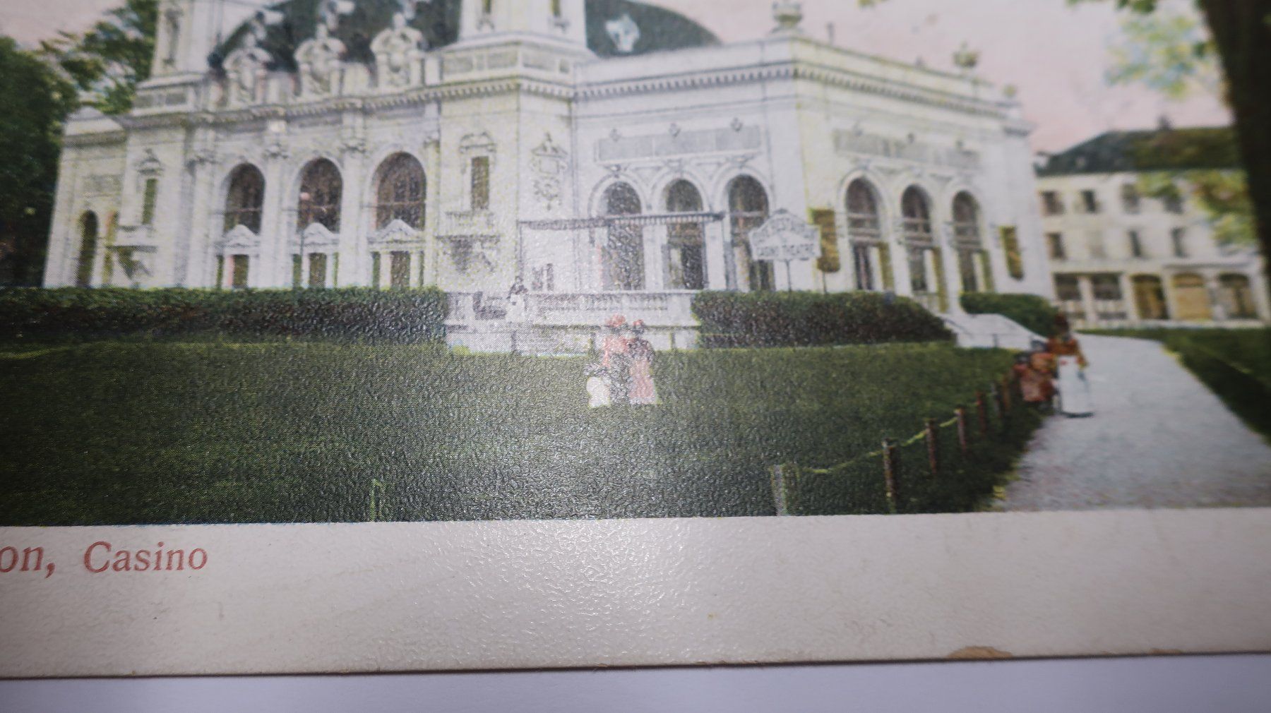 Ansichtskarten: Yverdon Casino  1915 – Gebraucht aus Cormoret von Pascalll2001 2
