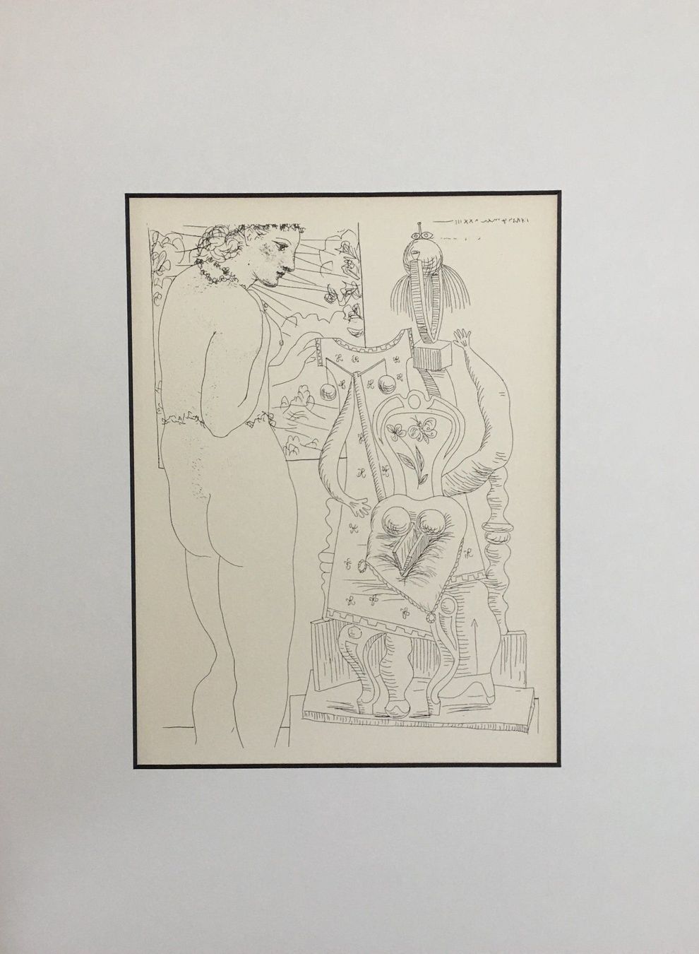 Grafica & Litografie: Pablo Picasso "Sculpteur et Modèle..." – Usato da Nennigkofen venduto da Sommersonnen 2