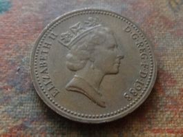 ROYAUME-UNI  1 Penny  1988
