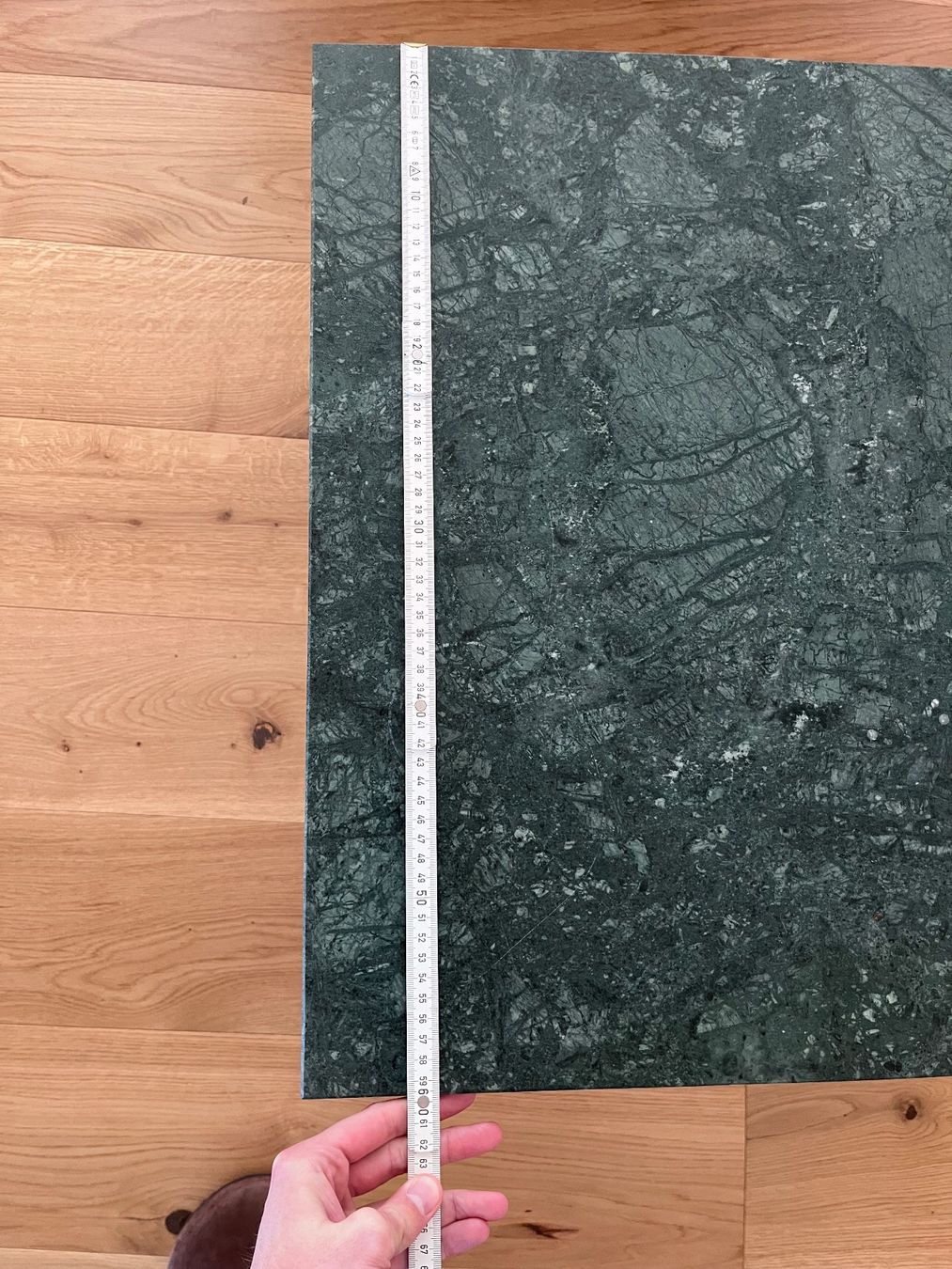 Tavoli: Modern Scandinavian Green Marble Coffee Table – Usato da Zürich venduto da nil_l7fb 6